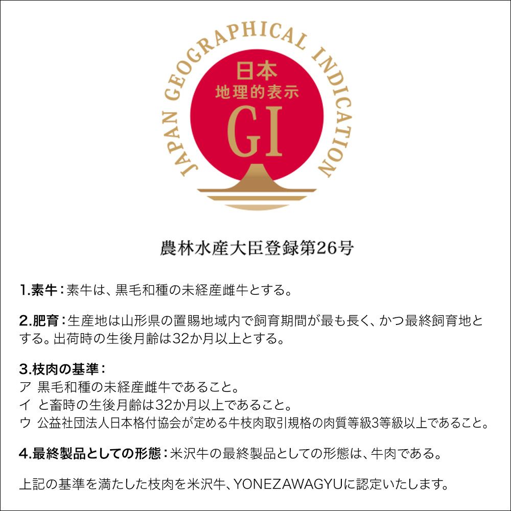 【送料無料】米沢牛特上カルビ（肩三角）【焼き肉用】  500g（2～3人前）　【冷蔵便】