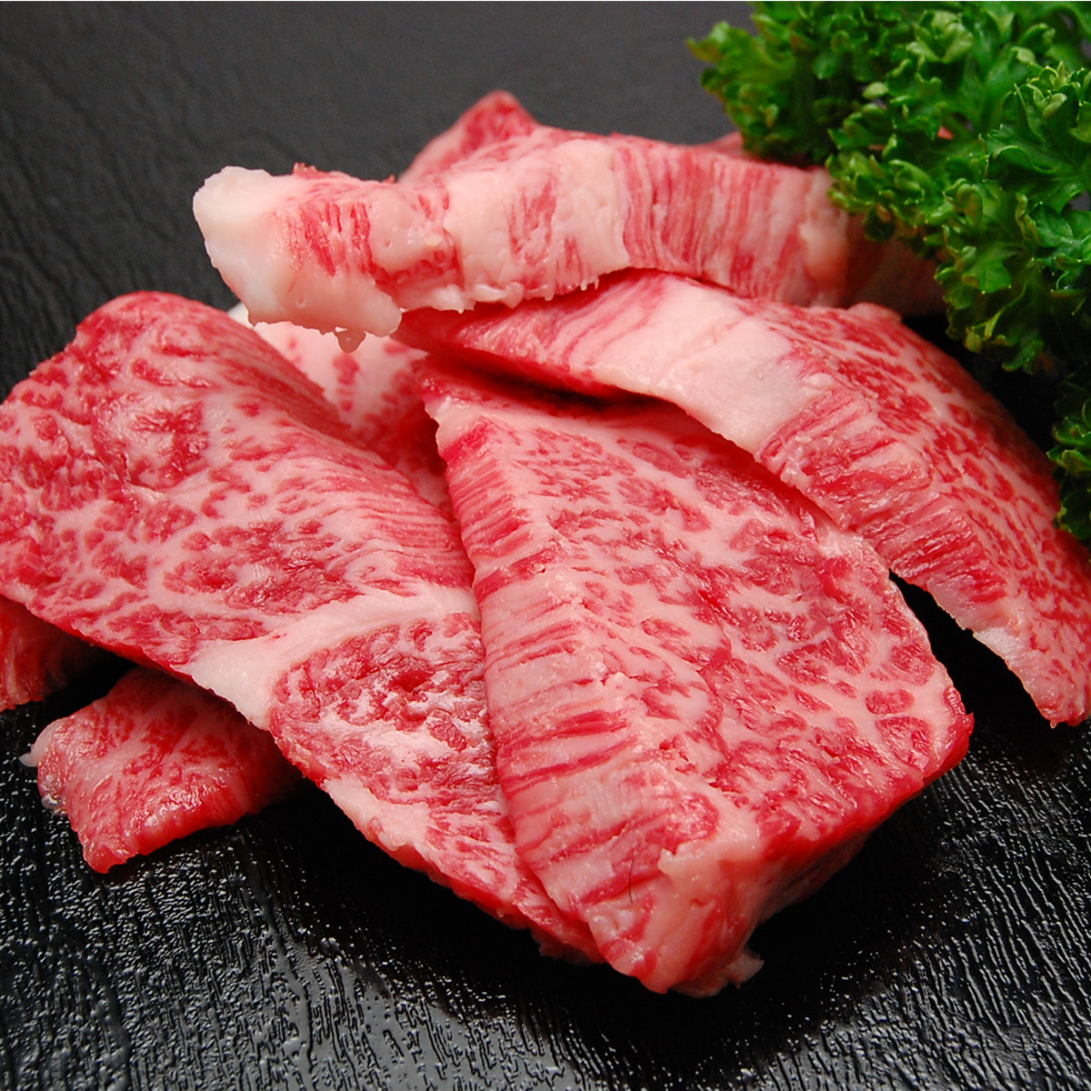 米沢牛カルビ【焼き肉用】  300g（1～2人前）　【冷蔵便】