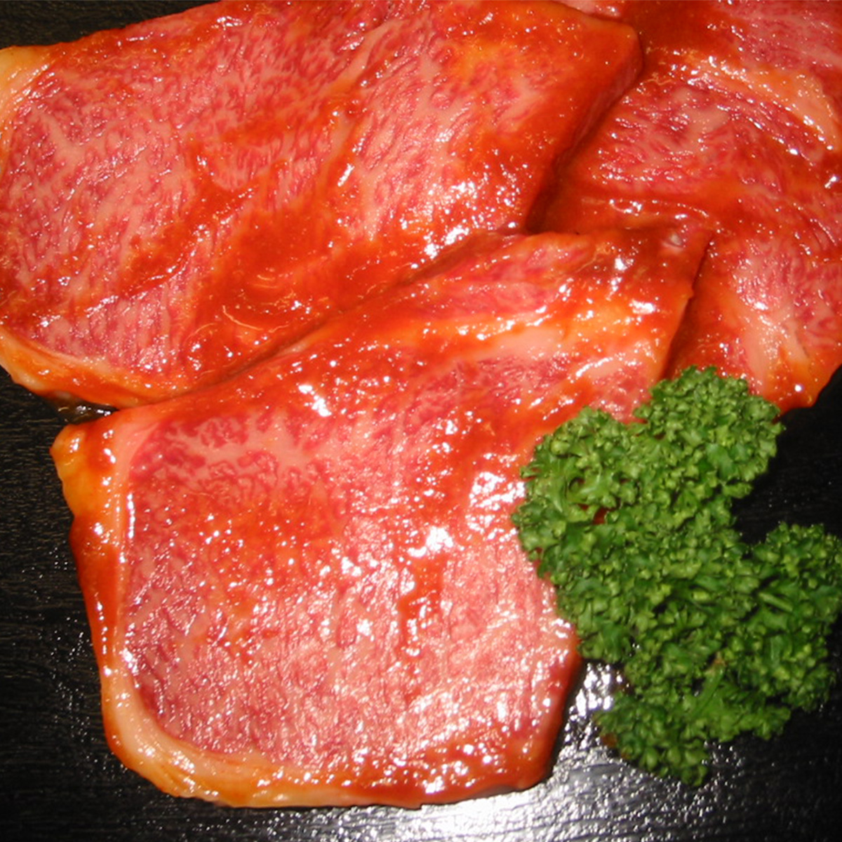 【送料無料】米沢牛みそ漬（ロース）　110g１０枚　【冷蔵便】