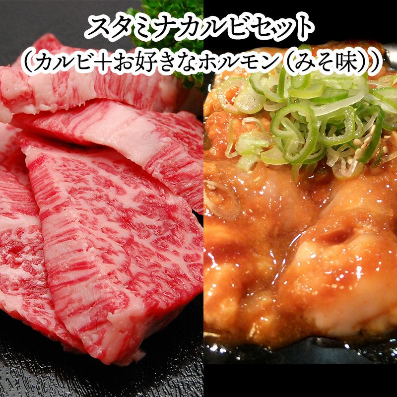 【焼肉セット】【送料無料】スタミナカルビセット