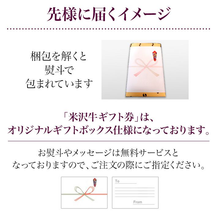 送料無料】米沢牛カタログギフト券 1万円コース | 米沢牛専門店